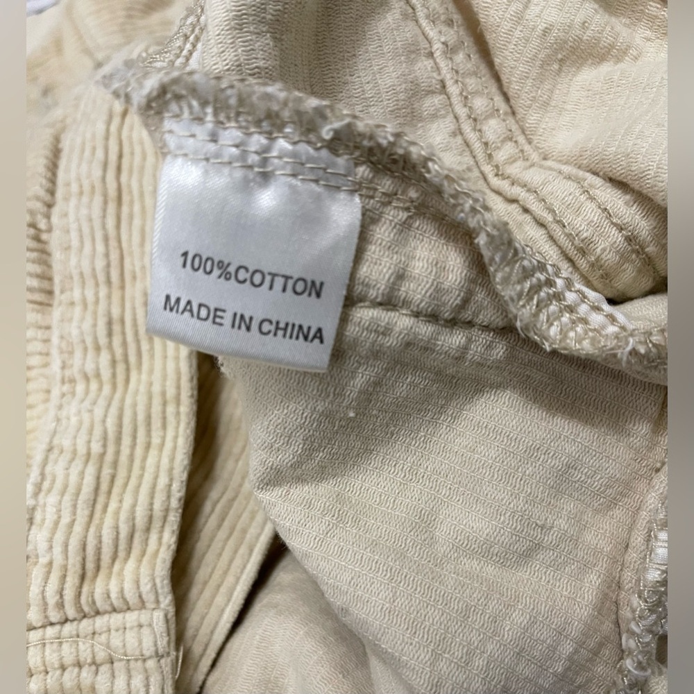 PRINCESSES POLLY WESTERN CORD JACKET BEIGE Large /XL - Picture 7 of 9